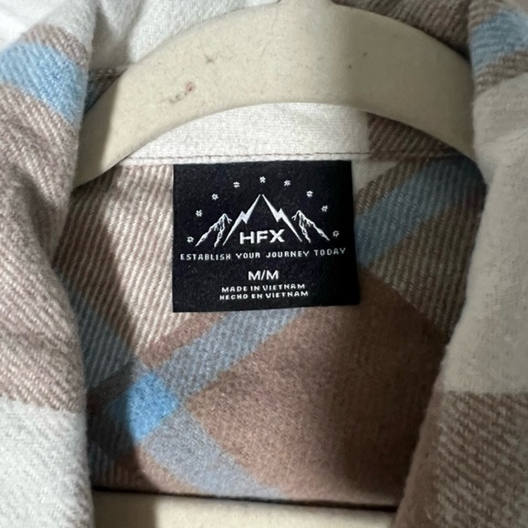 Plaid Button-Up Jacket - Picture 3 of 4